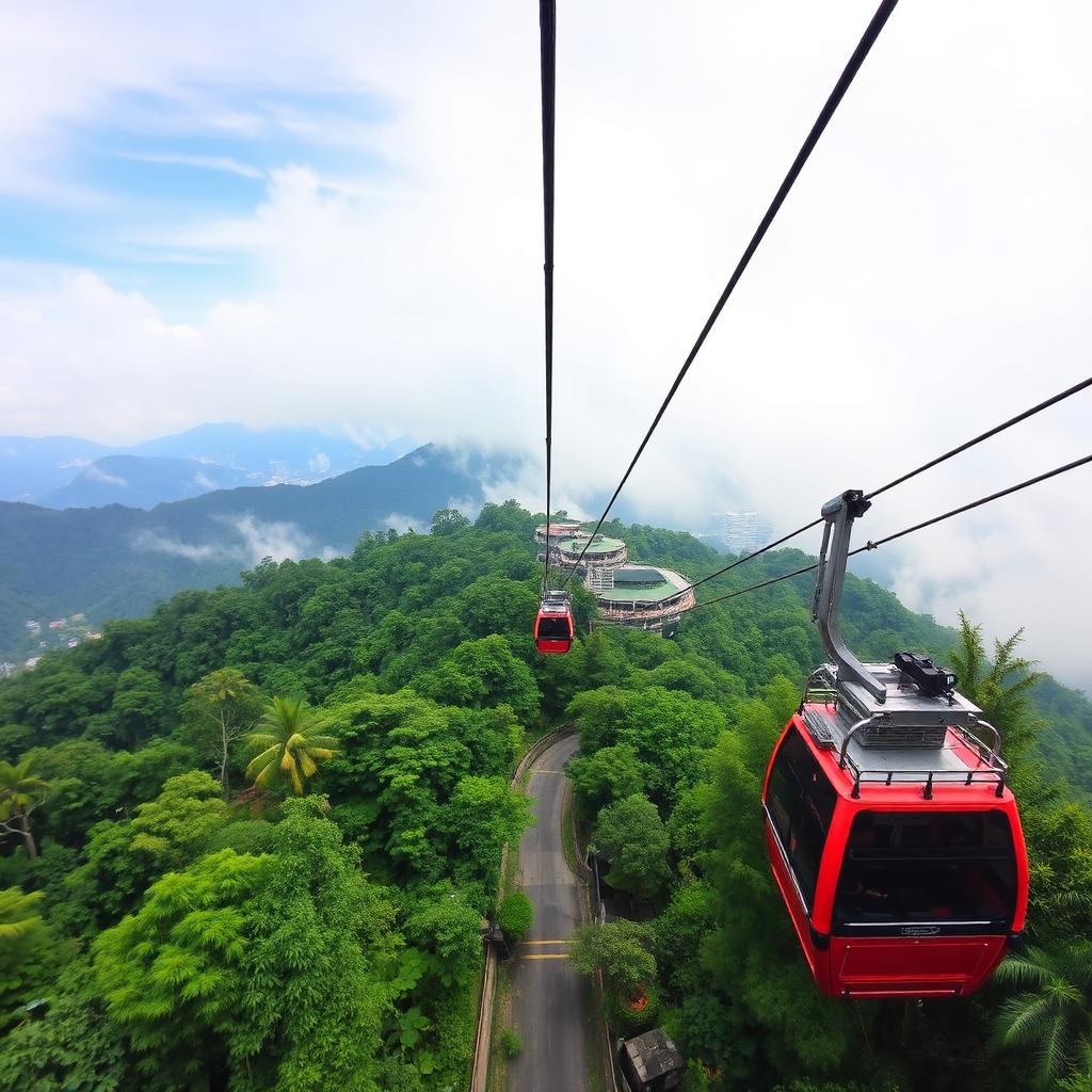 Awana SkyWay cable car to Genting Highlands